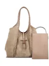 Tod's Medium T Timeless Tote Bag In Neutral