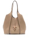 Tod's Medium T Timeless Tote Bag In Neutrals