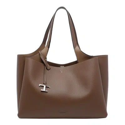 Tod's Medium Tods Shoulder Bag In Brown