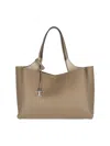 Tod's Medium Tote Bag In Beige