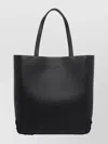 Tod's Tote Shopping Bag In Leather Medium In Black