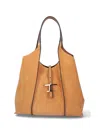 Tod's Medium Tote Bag T Timeless In Brown