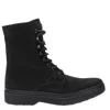Tod's Tods Men's Black Suede Lace-up Stivaletto Gomma Ankle Boots In Black