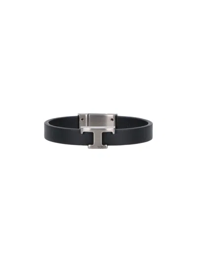 Tod's Tod`s Men's Calf Leather Accessory In Black