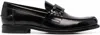 Tod's Men's Chain-link Detail Loafers In Black