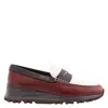 TOD'S TODS MEN'S COLORBLOCK LEATHER CHUNKY LOAFERS