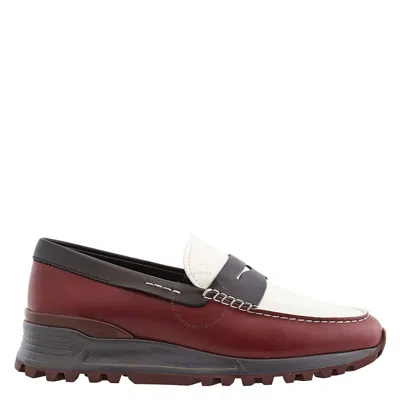 Tod's Tods Men's Colorblock Leather Chunky Loafers In Black