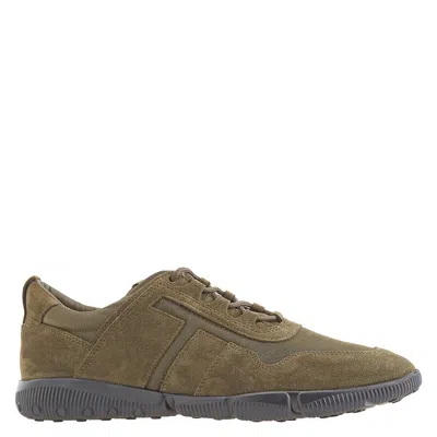 Tod's Tods Men's Competition Allacciata Leggera Low Top Sneakers In Green