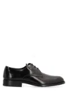 Tod's Tods Mens Black Cuoio Patent-leather Derby Shoes In Black