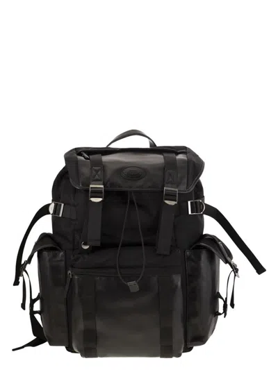 Tod's Men's Fabric And Leather Medium Backpack