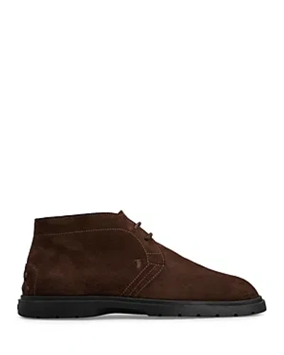 TOD'S MEN'S LACE UP DESERT BOOTS