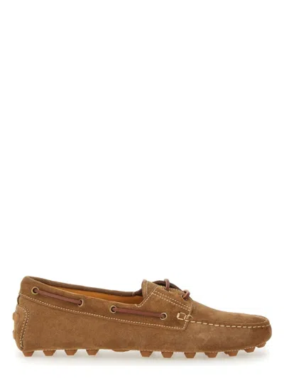 TOD'S MEN'S LEATHER LOAFER
