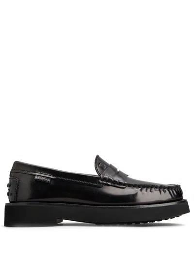 TOD'S MEN'S LEATHER LOAFERS