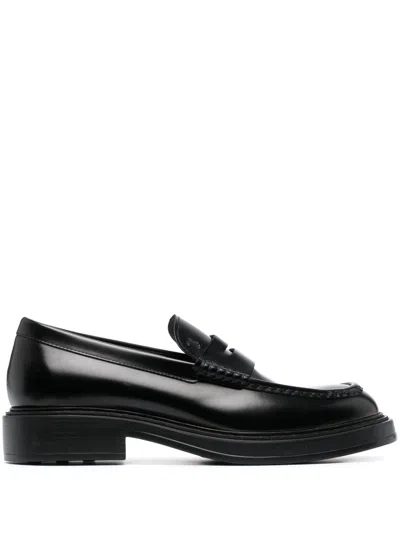 Tod's Extralight Sole Penny Loafers In Black