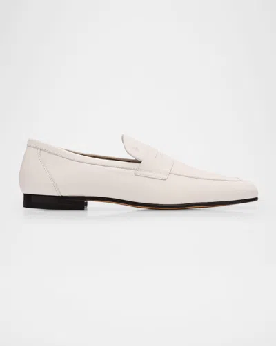 Tod's Men's Leather Penny Loafers