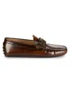 Tod's T Timeless City Gommino Driving Shoes In Leather In Brown