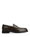 Tod's Men's Mocassino Formale Gomma Penny Loafers In Brown