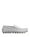 Tod's Men's Mocassino Gommino Slip On Loafers In Grey