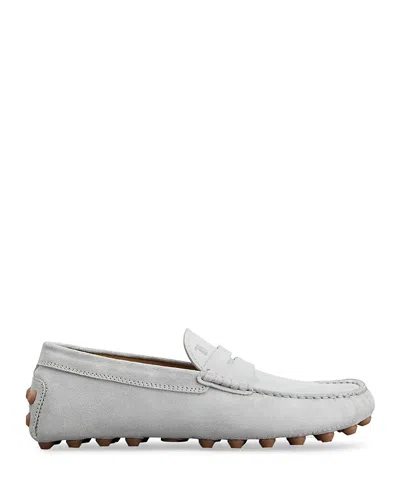 Tod's Men's Mocassino Gommino Slip On Loafers In Grey