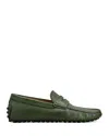 Tod's Gommino Loafer In Dark Green
