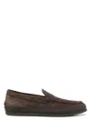 Tod's Raffia Slippers Shoes In Black