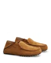Tod's Logo Side Loafers In Medium Beige