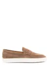Tod's Torba Slip-on Loafers In Brown