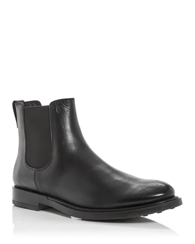 Tod's Men's Stivaletto El Forma Chelsea Boots In Black