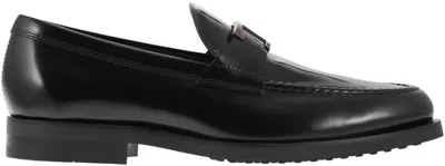 Tod's Men's Timeless Leather Loafer T In Black