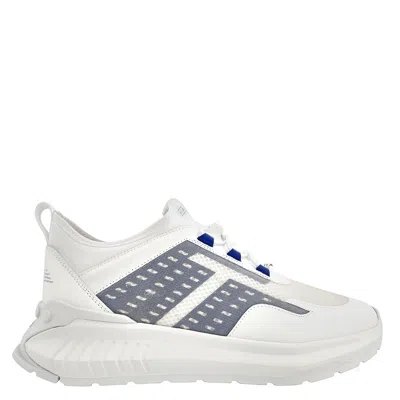 Tod's Tods Men's White Mesh-panelled Low-top Sneakers