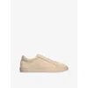 Tod's Mens Allacciata Cassetta Suede Low-top Trainers Beige Comb In Beige Comb