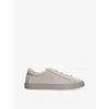 Tod's Mens Tods Allacciata Cassetta Suede Low-top Trainers In Grey