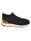 TOD'S MESH RUNNING LACE-UP SNEAKERS