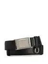 Tod's Metal-buckle Belt In Black