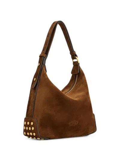 Tod's Gmt Sacca Mini In Brown