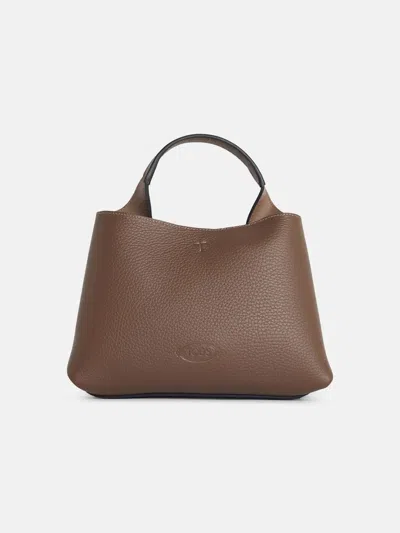 Tod's Micro Bag In Brown Leather