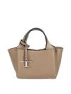 Tod's Micro Leather Bag In Beige