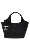 Tod's Micro Leather Handbag In Black