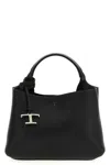 Tod's Micro Leather Handbag In Black