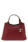 Tod's Micro Leather Handbag In Red
