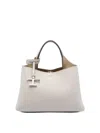 Tod's Micro Leather Handbag In White