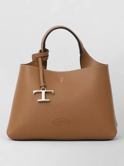 Tod's Micro Leather Shoulder Bag Top Handles