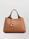 Tod's Caramel Leather Micro Handbag