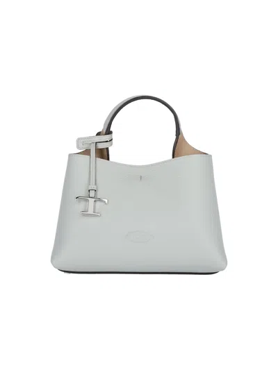 Tod's Micro Logo Bag In Cromochnaturalech