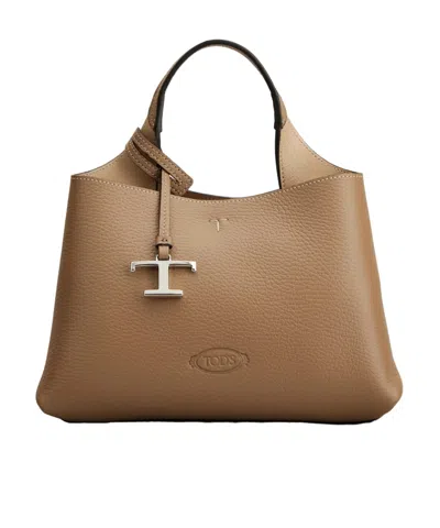 Tod's Micro Shoulder Bag In Brown