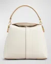 Tod's Micro T Case Tote Bag In Bianco Calce