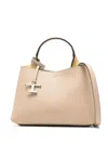 Tod's Micro T-charm Tote Bag In Neutral