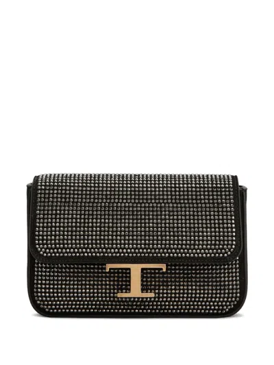 Tod's Micro T Timeless Cross Body Bag In Black