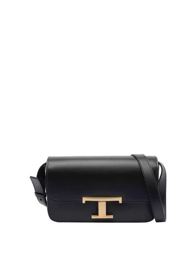 Tod's Micro T Timeless Crossbody Bag In Black