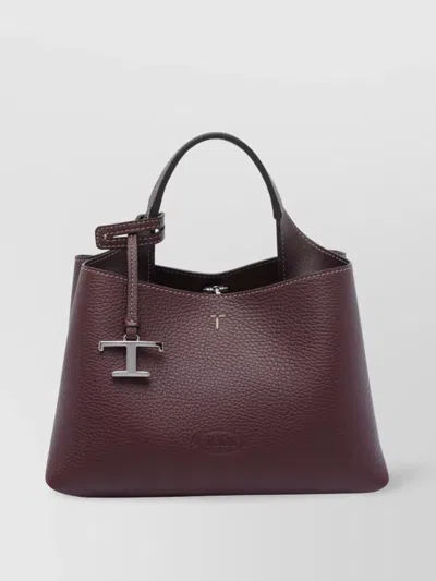 Tod's Micro Textured Tote Bag